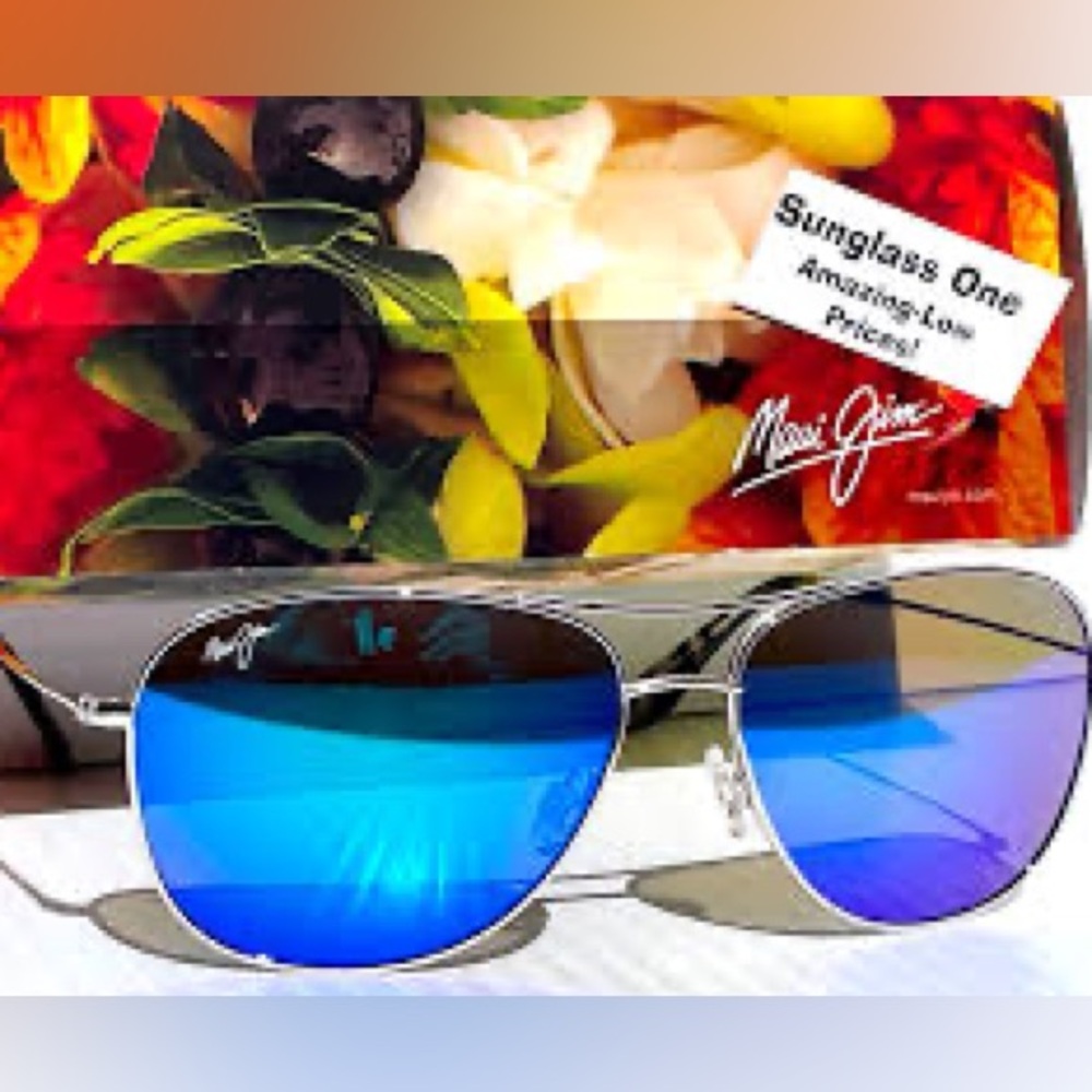 EUC Maui Jim Cliff House Sunglasses